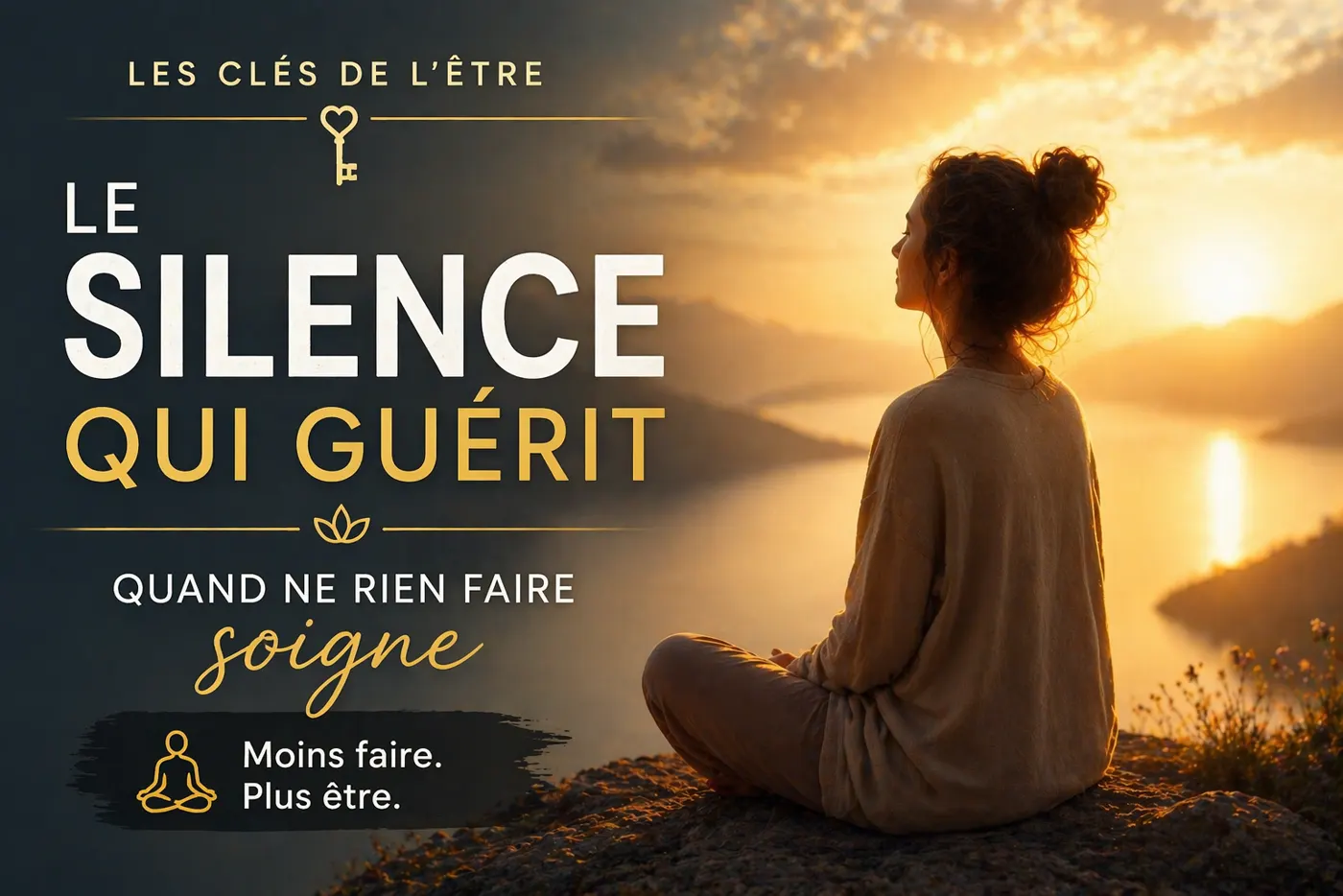 Le silence qui guérit : quand ne rien faire soigne vraiment